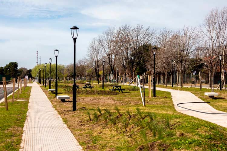 San Isidro avanza con el nuevo parque público Teniente Estévez en Boulogne