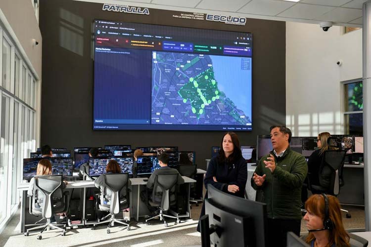 Vicente López completó el Muro Digital y ya controla todos los accesos con cámaras y lectoras de patentes