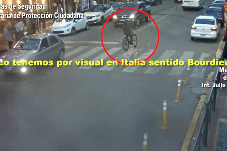 Robó una bicicleta en pleno centro de Tigre: las cámaras del COT siguieron sus movimientos y terminó detenido