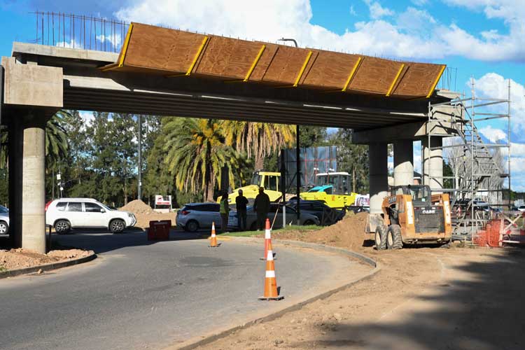 Tigre: avanza la construcción del puente del Camino Benavídez-Bancalari