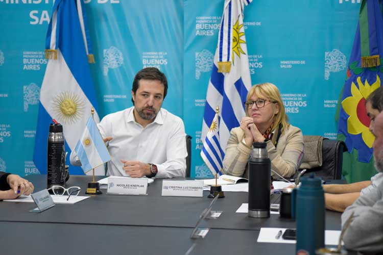 Kreplak recibió a la ministra de Salud de Uruguay para intercambiar experiencias sanitarias