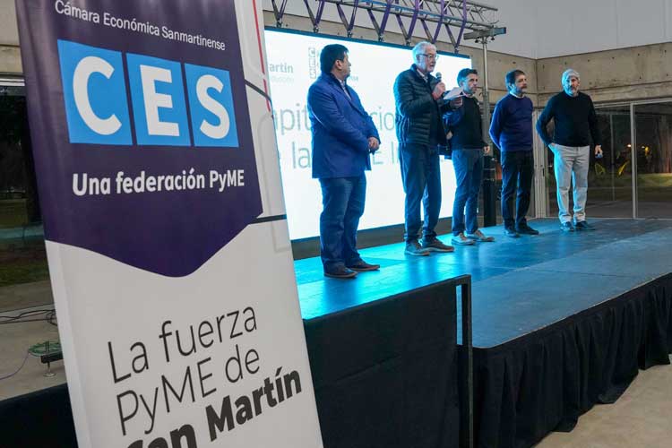 San Martín declaró la Emergencia para las PyMEs y anunció beneficios fiscales