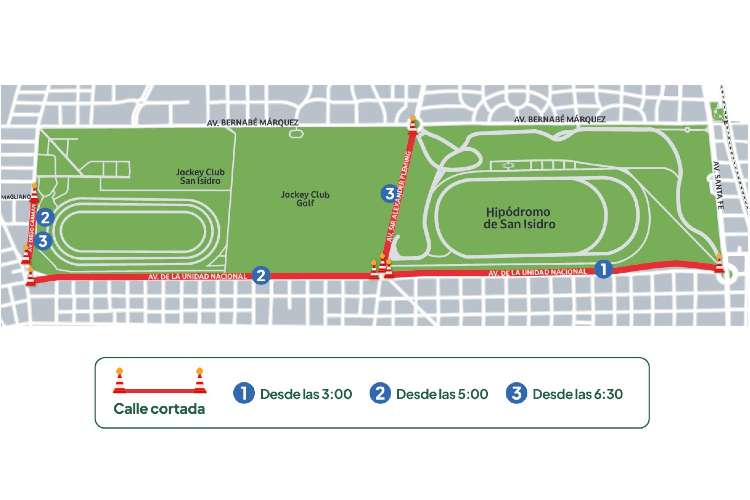 San Isidro: qué calles se cortan el domingo por la carrera Puma 10K y desde qué hora