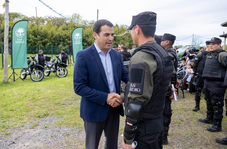 San Isidro incorporó 25 oficiales que ya se suman a la división motorizada