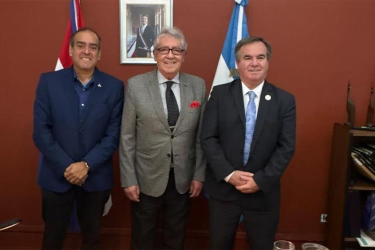 Juan Cervetto y el cónsul de Paraguay analizaron las necesidades de la comunidad paraguaya en Tigre