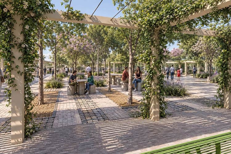 San Isidro inicia la segunda etapa de renovación de la Plaza Belgrano en Villa Adelina