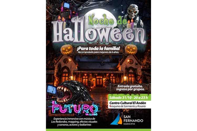San Fernando tendrá un espectáculo inmersivo de Halloween con entrada gratuita