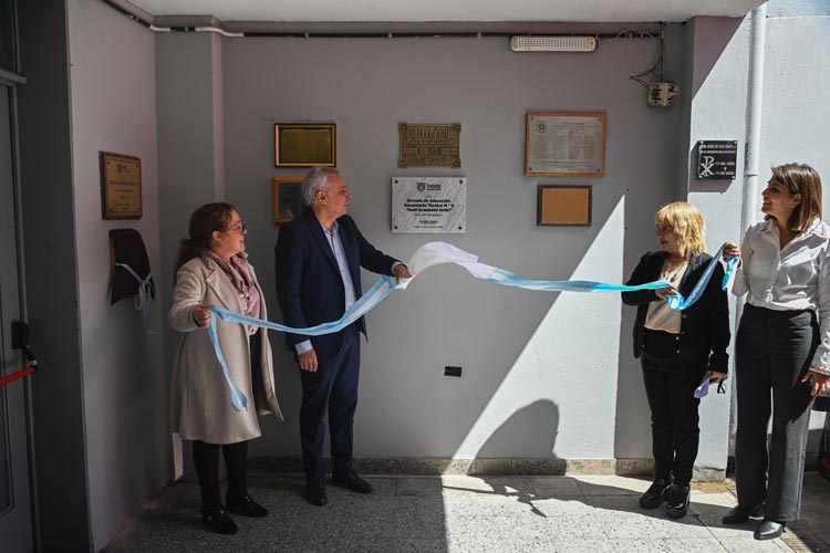 La Escuela Técnica 5 de Tigre celebró 80 años de formación y trayectoria educativa